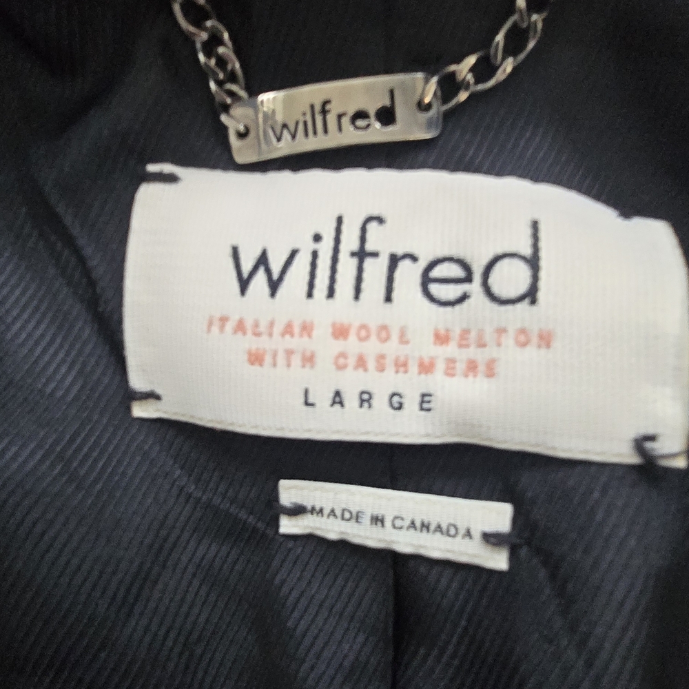 Black Wool Blend Jacket - Picture 5 of 5